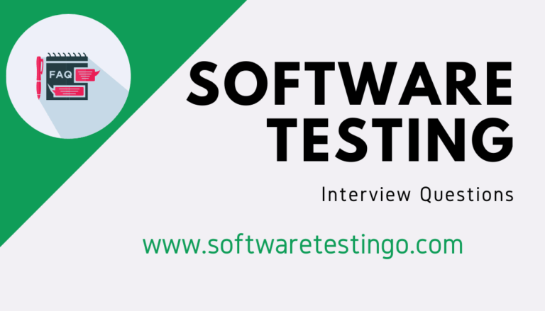 Software Testing Interview Questions New Easy August