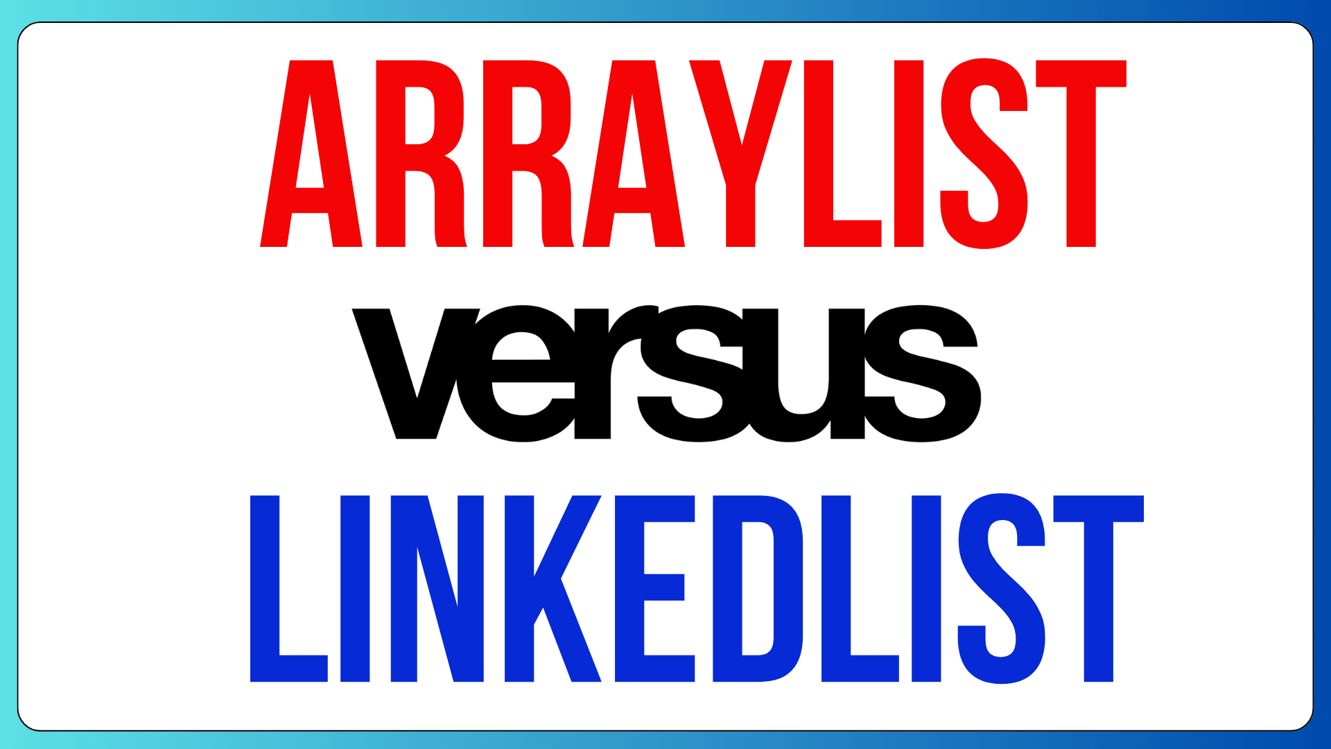 Difference Between Arraylist And Linkedlist In Java