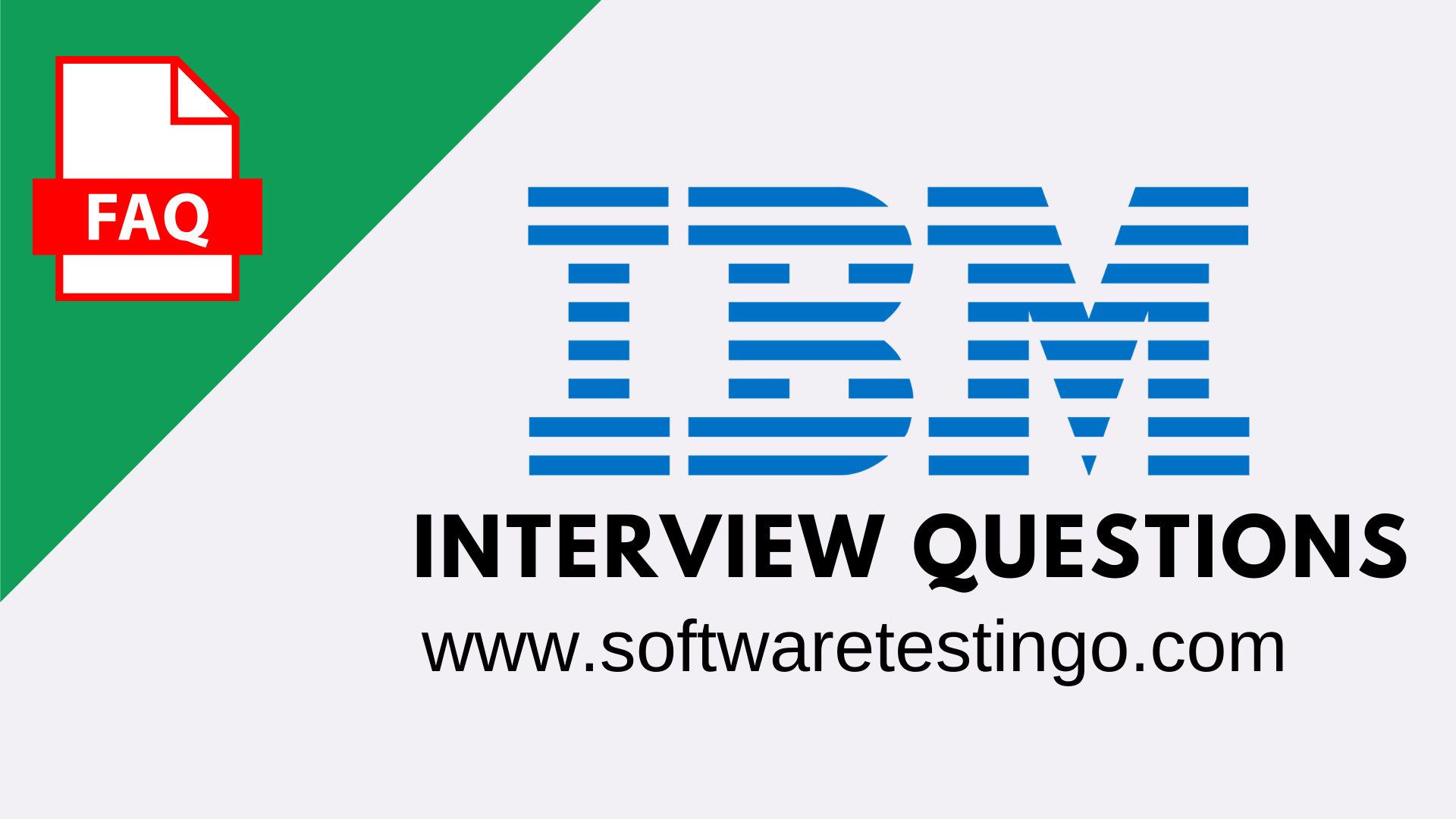 IBM Selenium Bangalore Pune India Interview Questions 2024