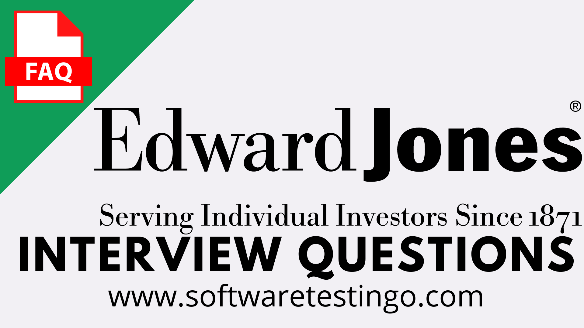 edward jones financial advisor interview questions