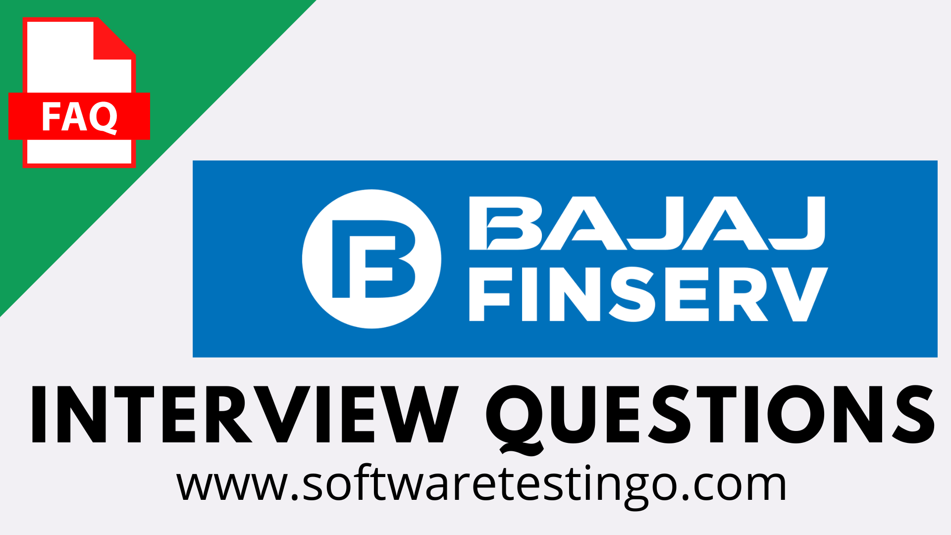 Bajaj Finserv Services Bajajfinserv Interview Questions 2024